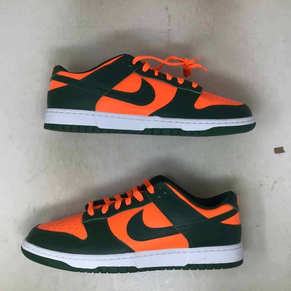 Nike Dunk Low Retro “Miami Hurricanes” 2024 - Picture 1 of 3